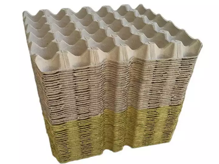 baled egg trays