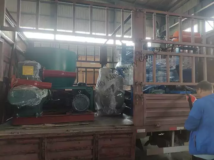 egg tray production line for shipment