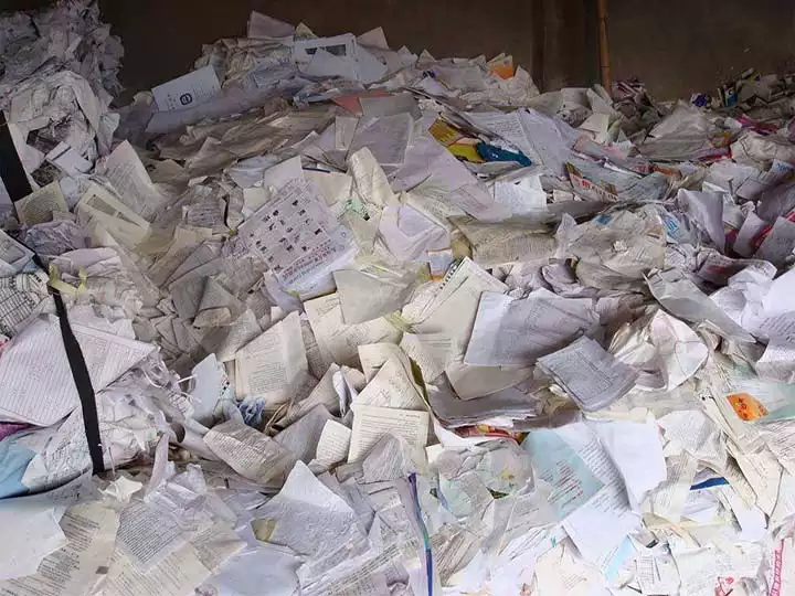 waste paper