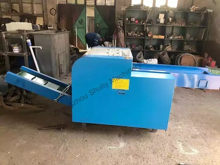 fiber waste cutting machine