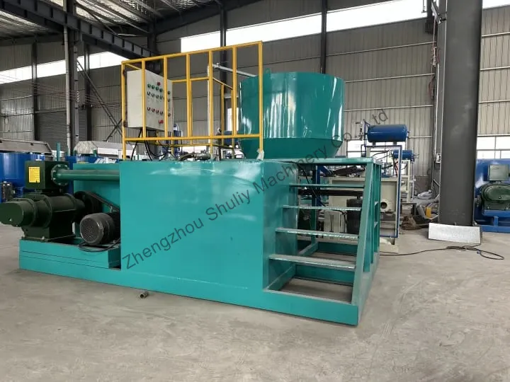 intergrated paper pulper and egg tray machine
