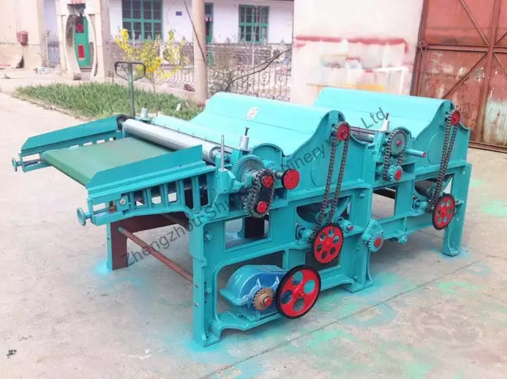 polyester fibre opening machine