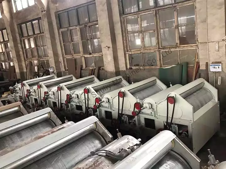 shuliy textile waste recycling machine in stock