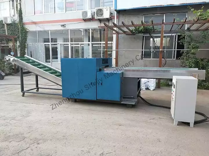 textile waste cutting machine 