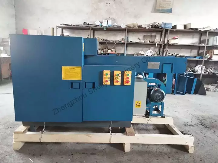 textile waste cutting machine for package