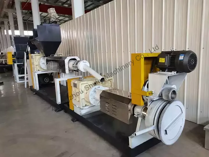 plastic recycling machine line for PP PE