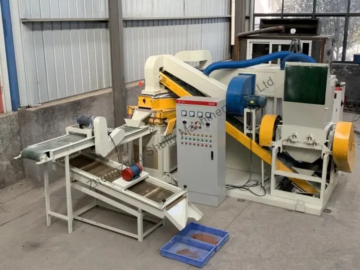 cable copper wire recycling machine