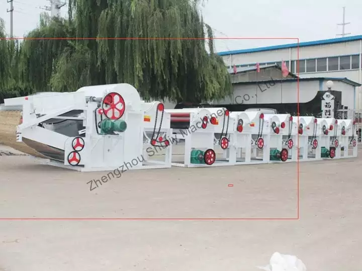 shuliy textile waste recycling machines