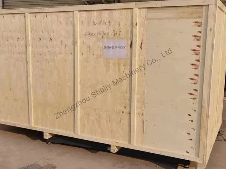 foam compactor machine for delivery