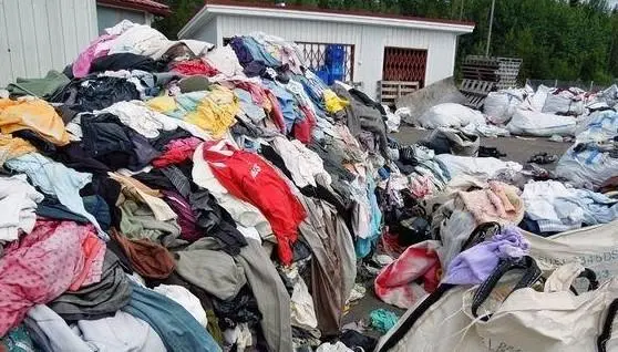 déchets de vêtements